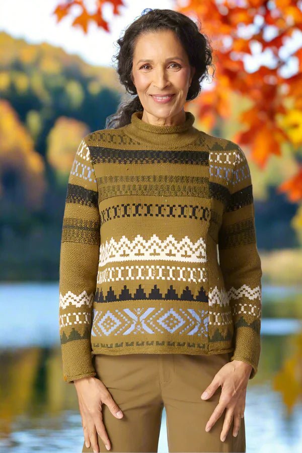 Habitat Snowdrift Sweater - Juli's Wearable Art