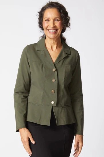 Habitat Stonewash Cotton Spun Urban Jacket – Forest - Juli's Wearable Art