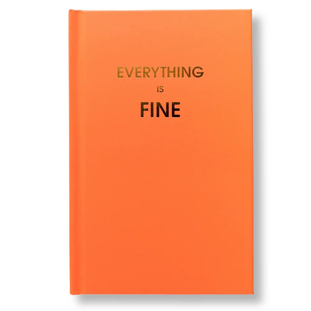 Hardcover Journal | Everything is Fine - Juli's Wearable Art