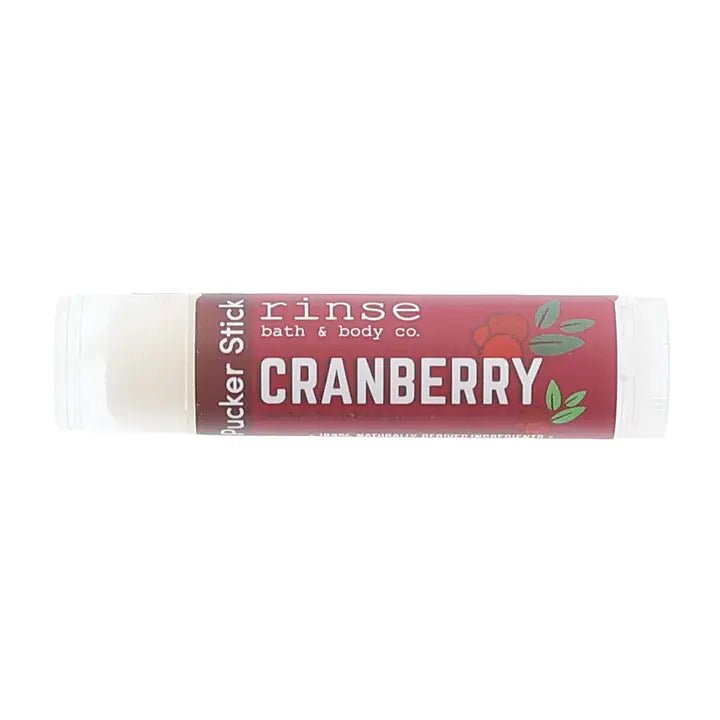 Holiday Pucker Stick - Cranberry Lip Balm - Juli's Wearable Art