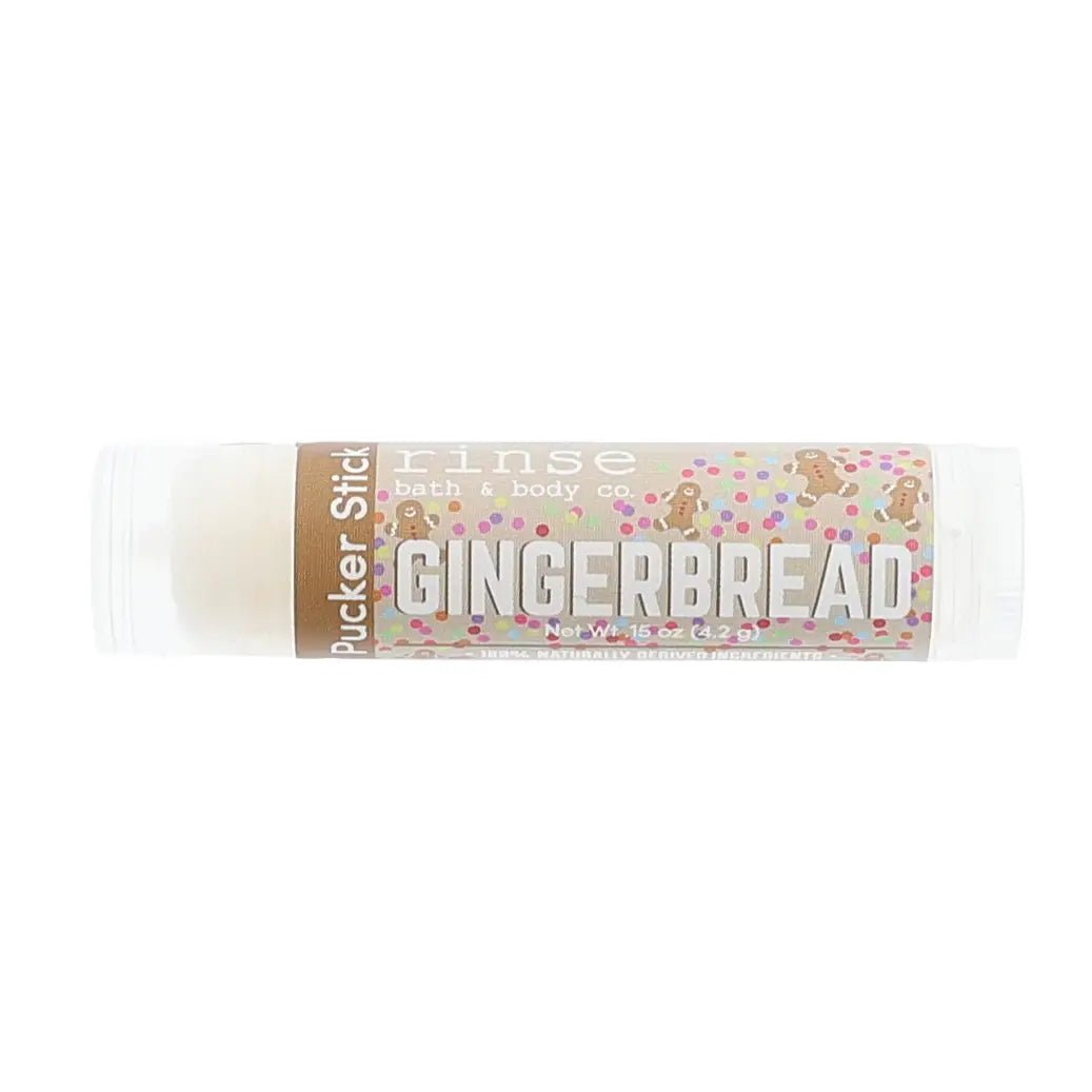 Holiday Pucker Stick - Gingerbread Lip Balm - Juli's Wearable Art