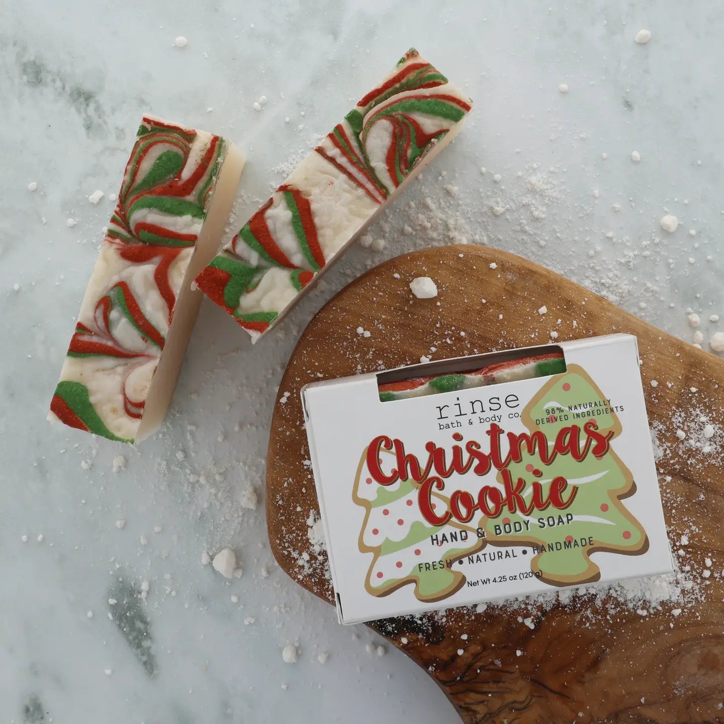 Holiday Soap - Christmas Cookie | Natural Bar Soap - Juli's Wearable Art