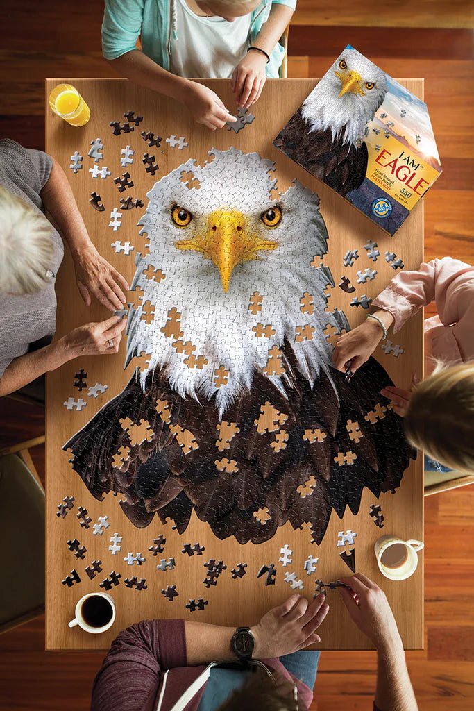 I Am Eagle 550 - Piece Puzzle - Juli's Wearable Art