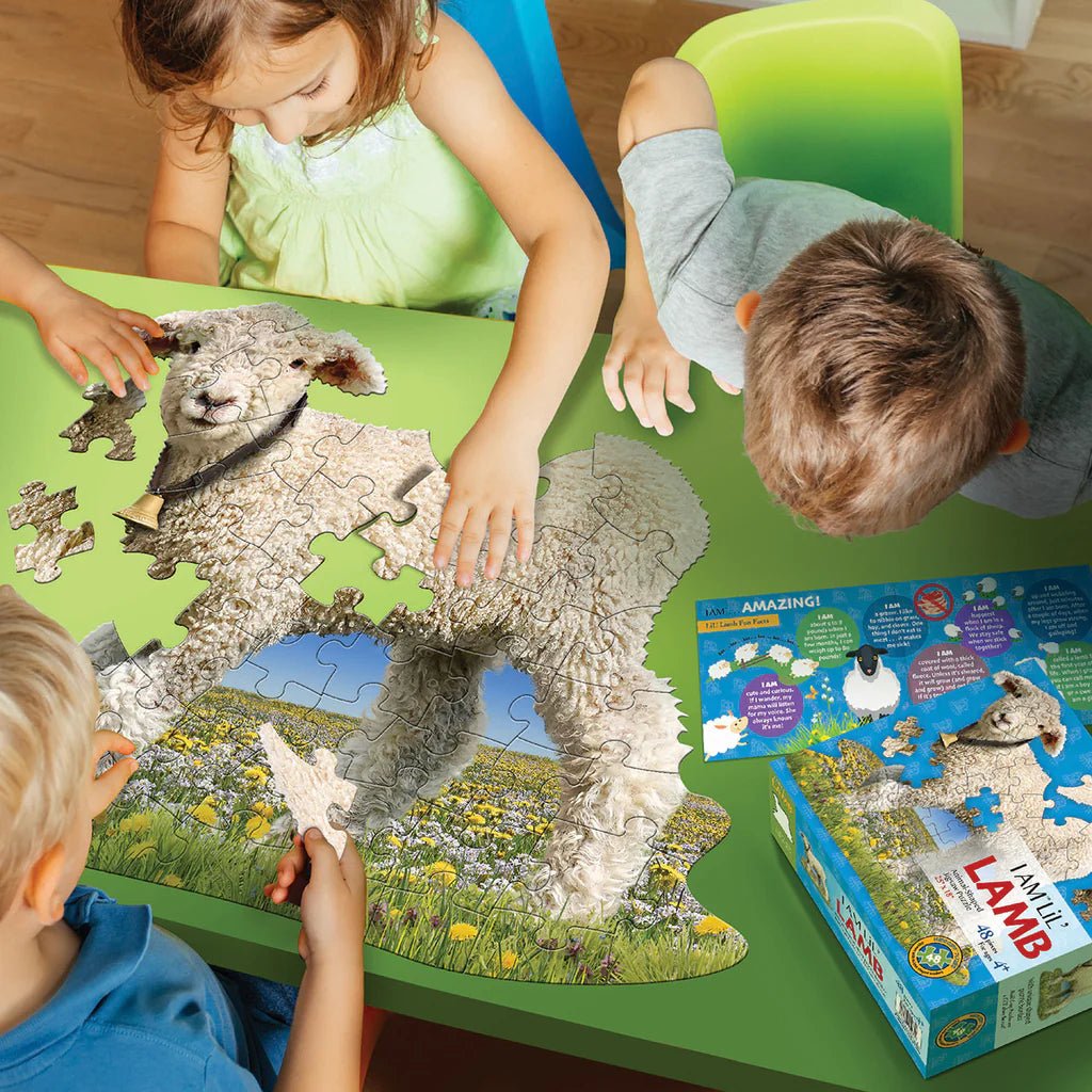 I Am Lil’ Lamb 48 - Piece Puzzle - Juli's Wearable Art