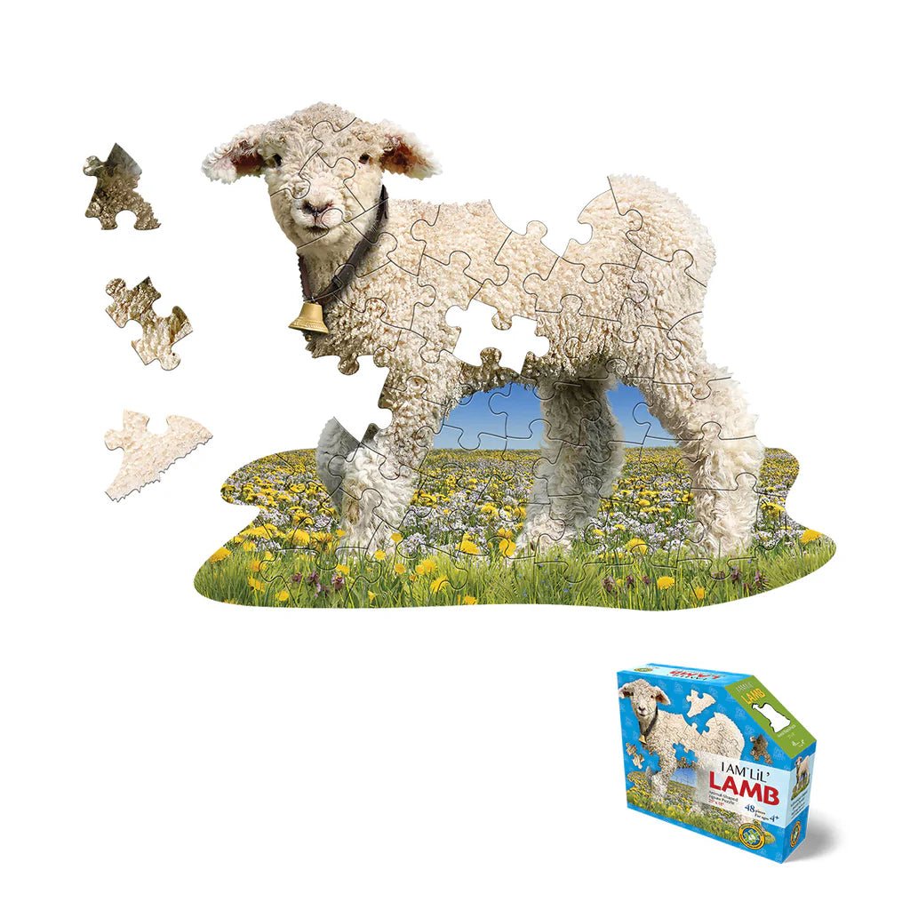 I Am Lil’ Lamb 48 - Piece Puzzle - Juli's Wearable Art