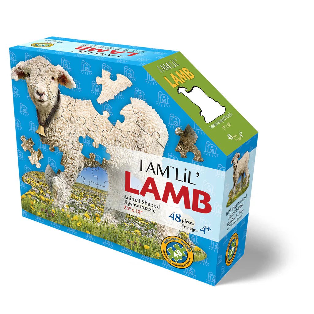 I Am Lil’ Lamb 48 - Piece Puzzle - Juli's Wearable Art