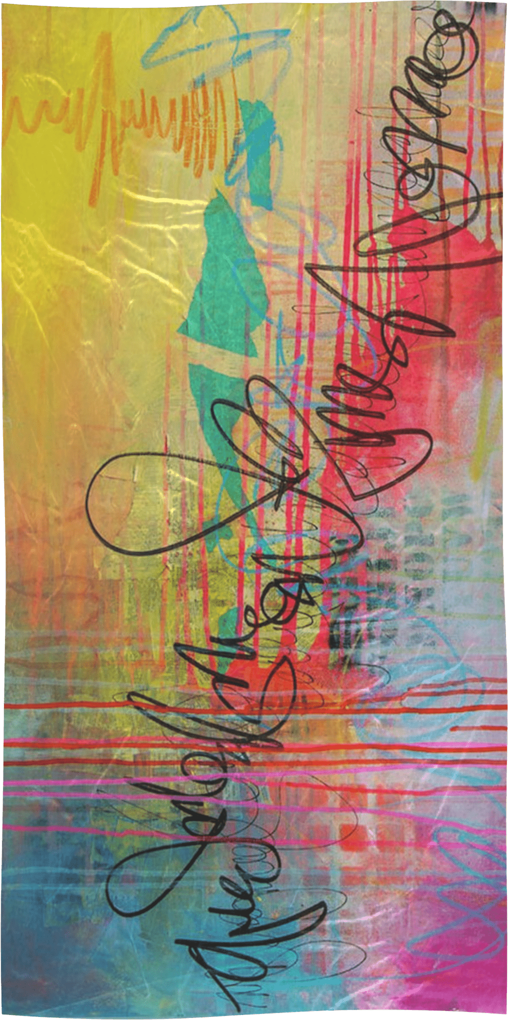 Jen Judd Original Art Work - Beach Towels - Juli's Wearable Art