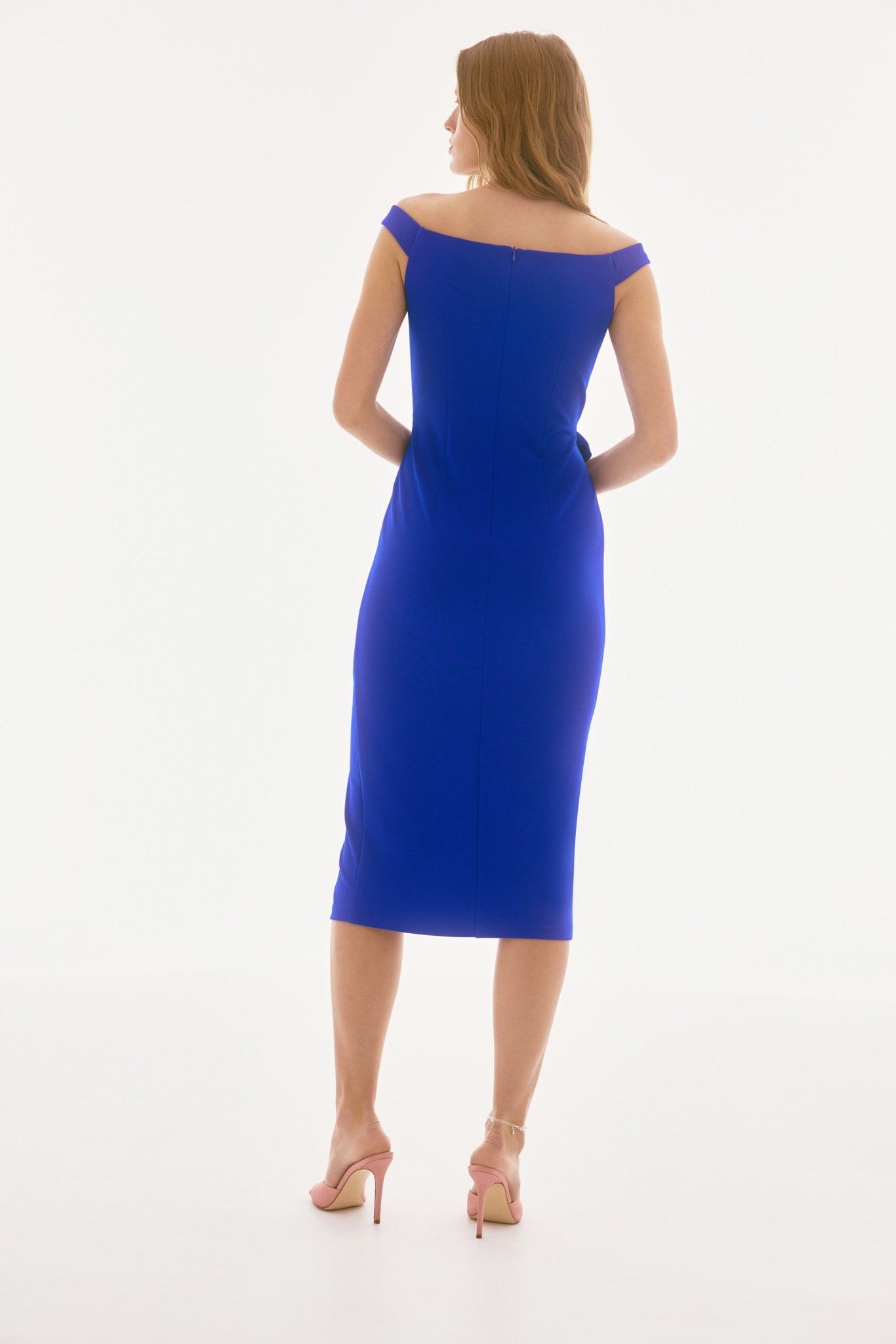 Joseph Ribkoff Belted Bodycon Dress - Juli's Wearable Art