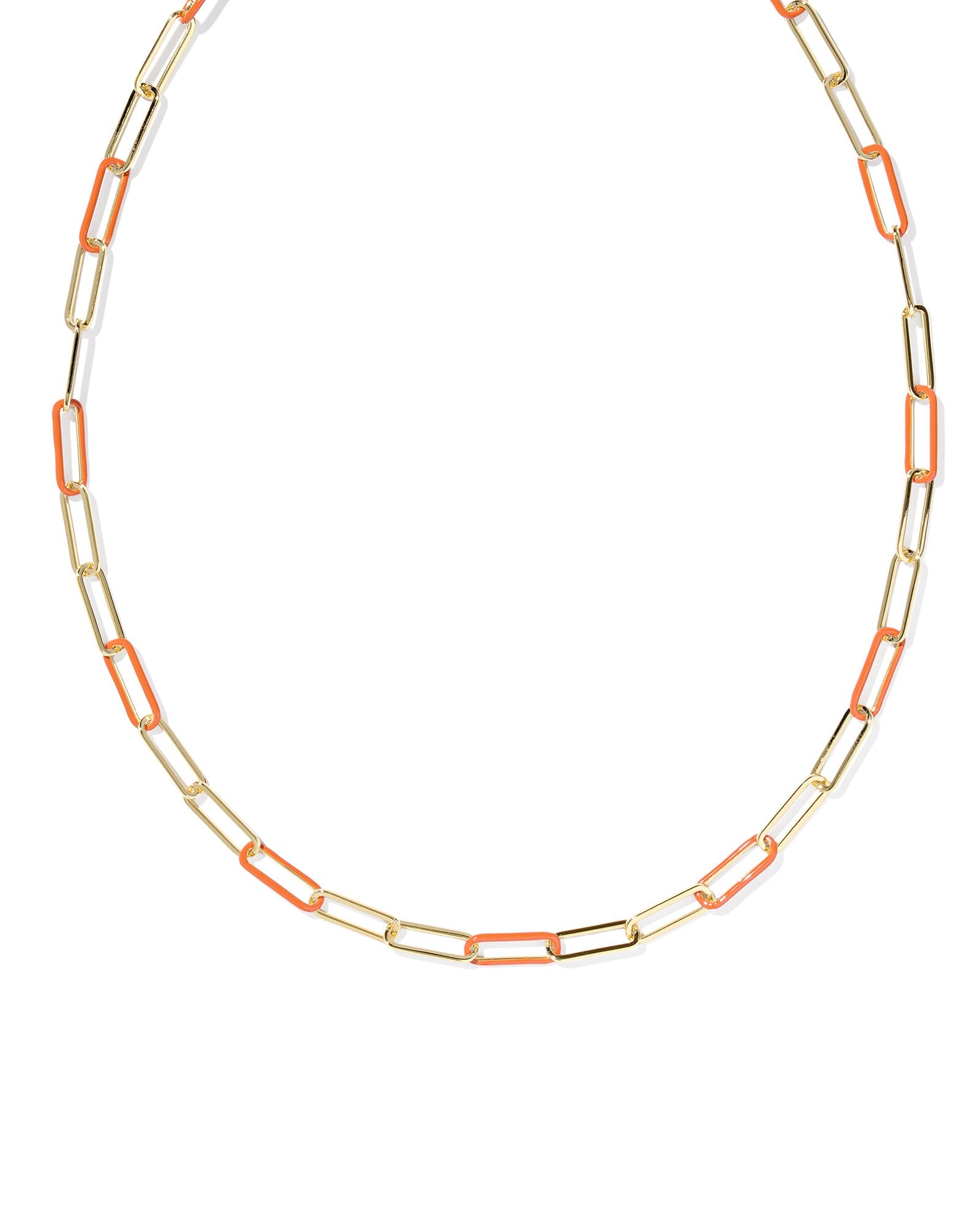 Kendra Scott Ainsley Convertible Necklace - Gold & Dark Orange - Juli's Wearable Art