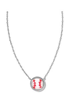 Kendra Scott Baseball Short Pendant Necklace - Juli's Wearable Art