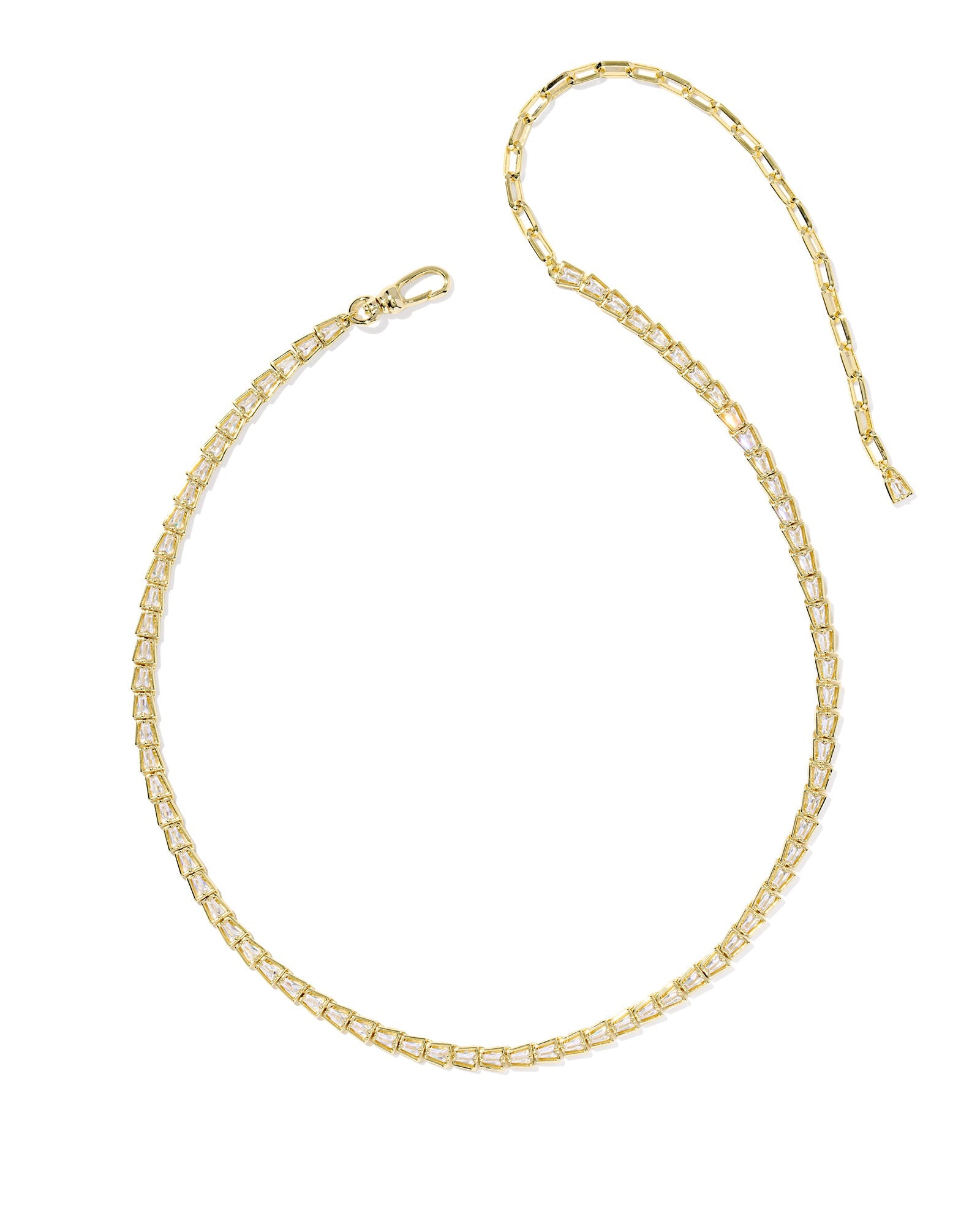 Kendra Scott Bella Tennis Necklace – Gold - Juli's Wearable Art