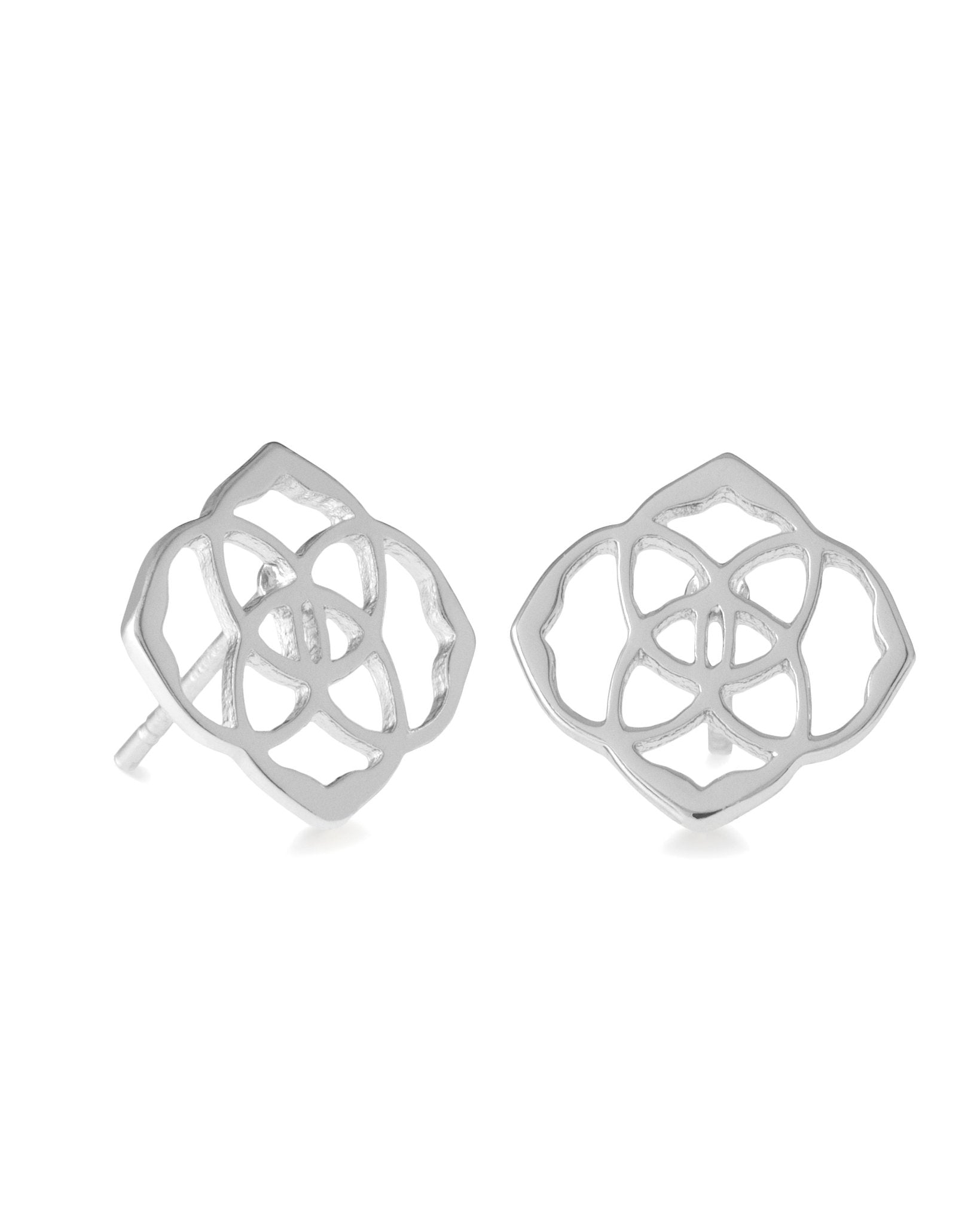 Kendra Scott Dira Silver Stud Earrings - Juli's Wearable Art