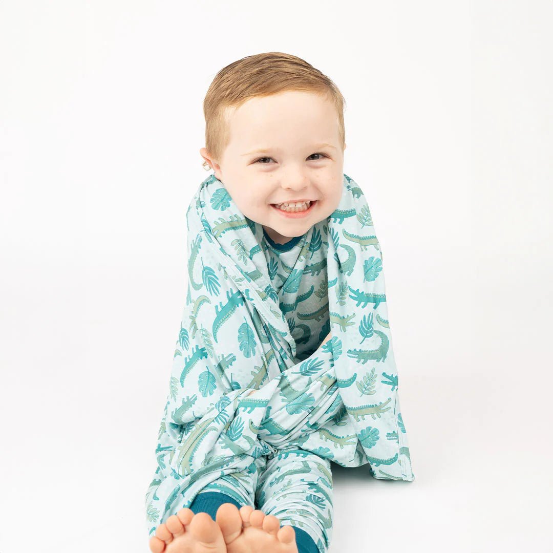 Later Gator Luxury Bamboo Blanket - Juli's Wearable Art