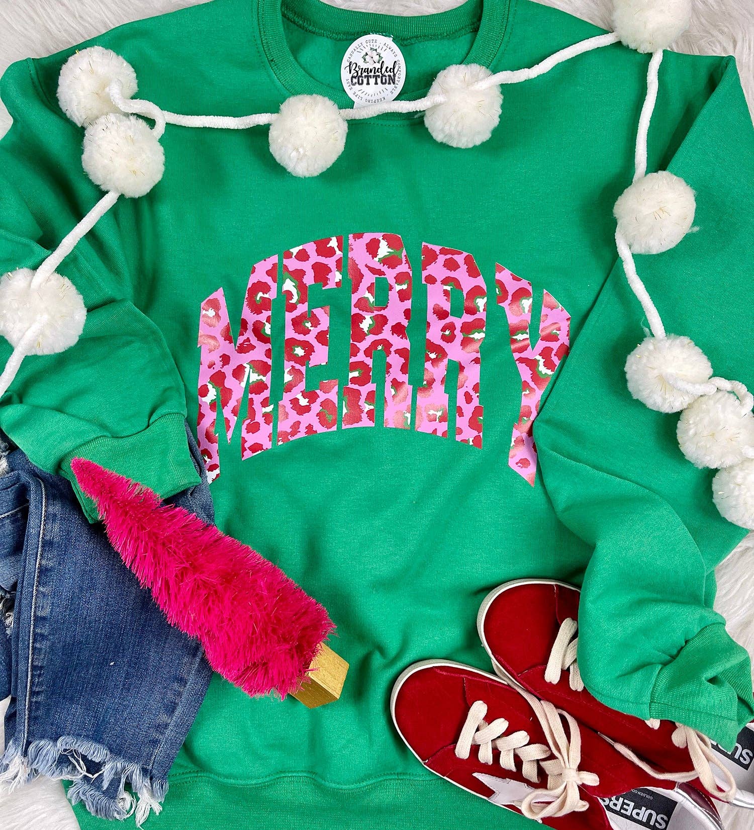 “Make Me Merry” Sweatshirt - Juli's Wearable Art