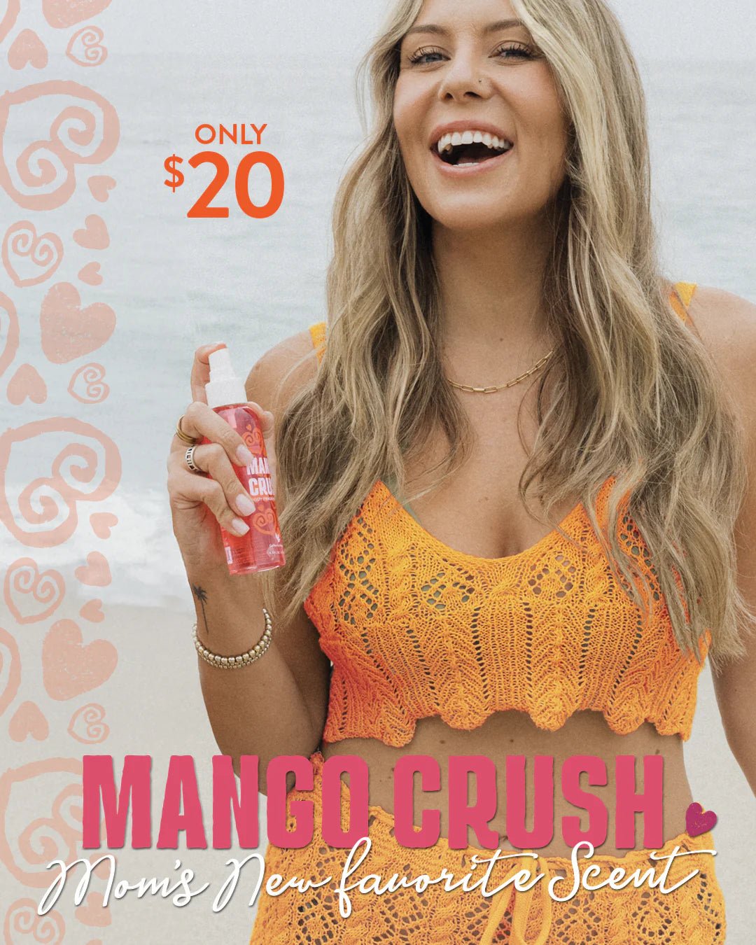 Mango CRUSH Body Fragrance Mist | 4.3oz - Juli's Wearable Art