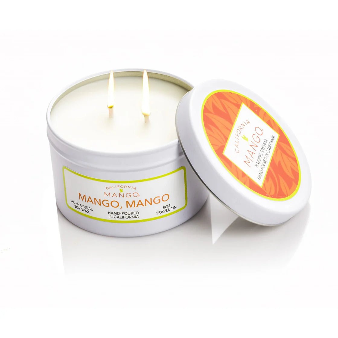 Mango Mango Soy Candle Tin - Juli's Wearable Art