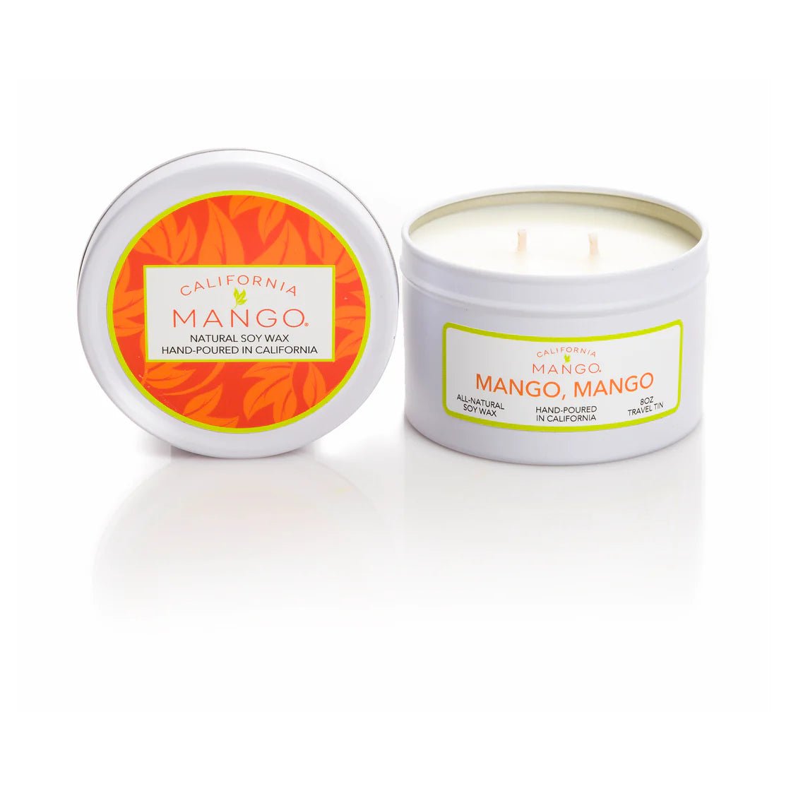 Mango Mango Soy Candle Tin - Juli's Wearable Art