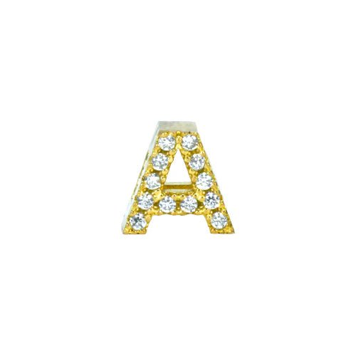 Maya J Gold Mini Initial Charms - Juli's Wearable Art