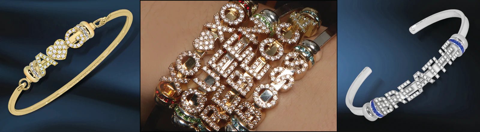 Maya J Mini Silver Initial Charms - Juli's Wearable Art