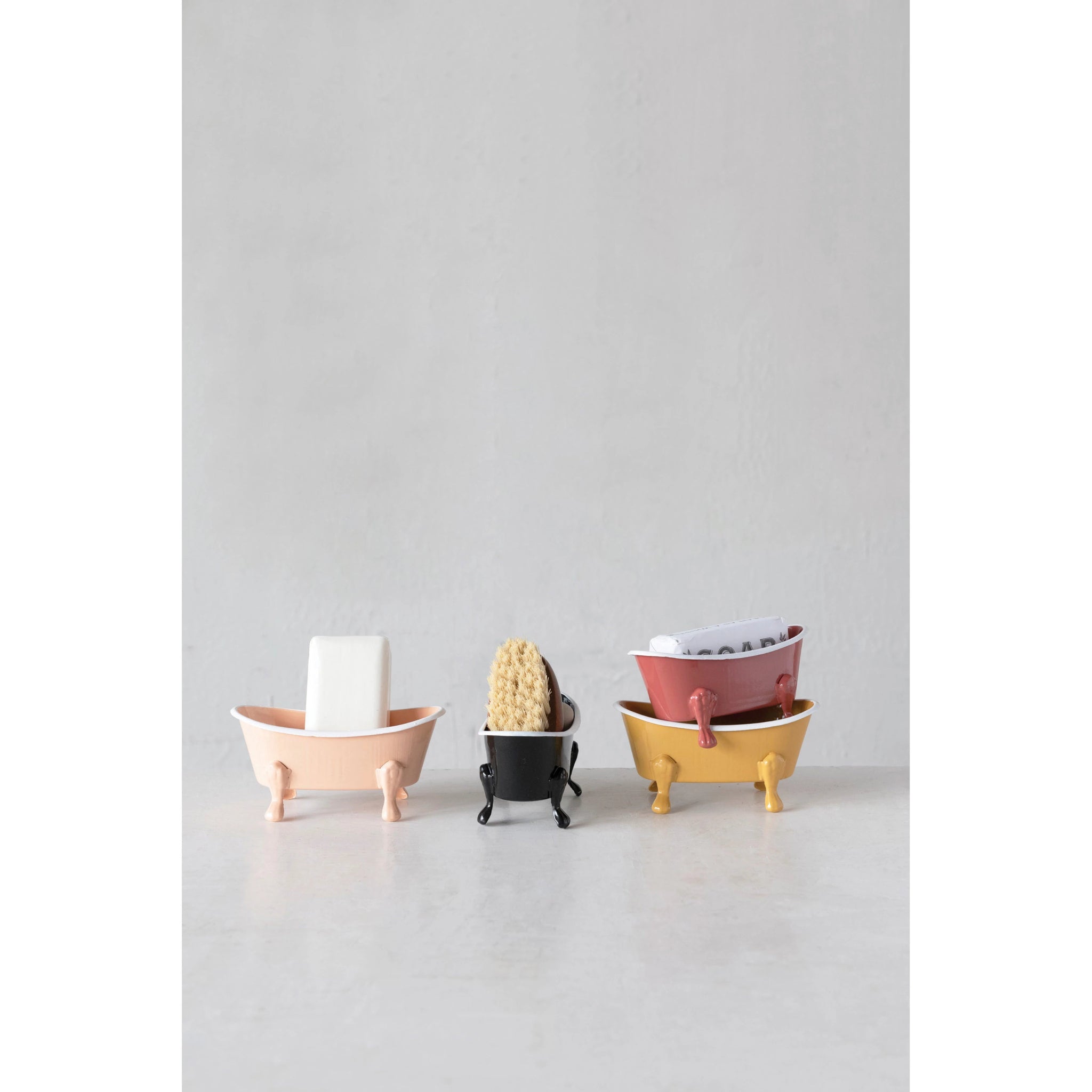 Metal Bathtub Soap Dishes - Juli's Wearable Art