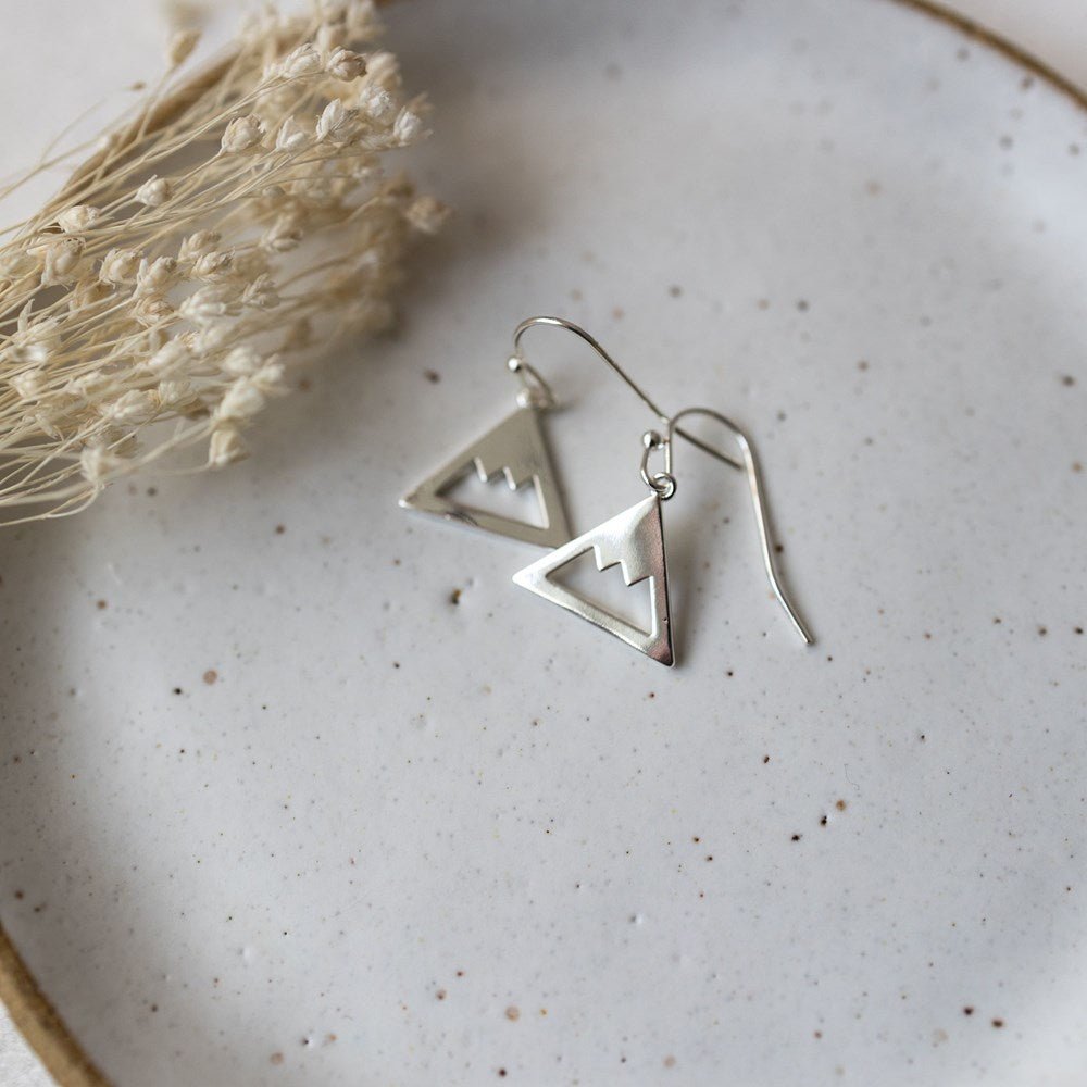 Mountain Earrings - Juli's Wearable Art