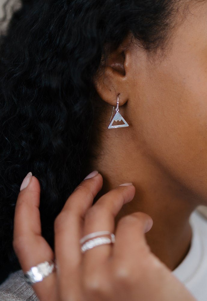 Mountain Earrings - Juli's Wearable Art