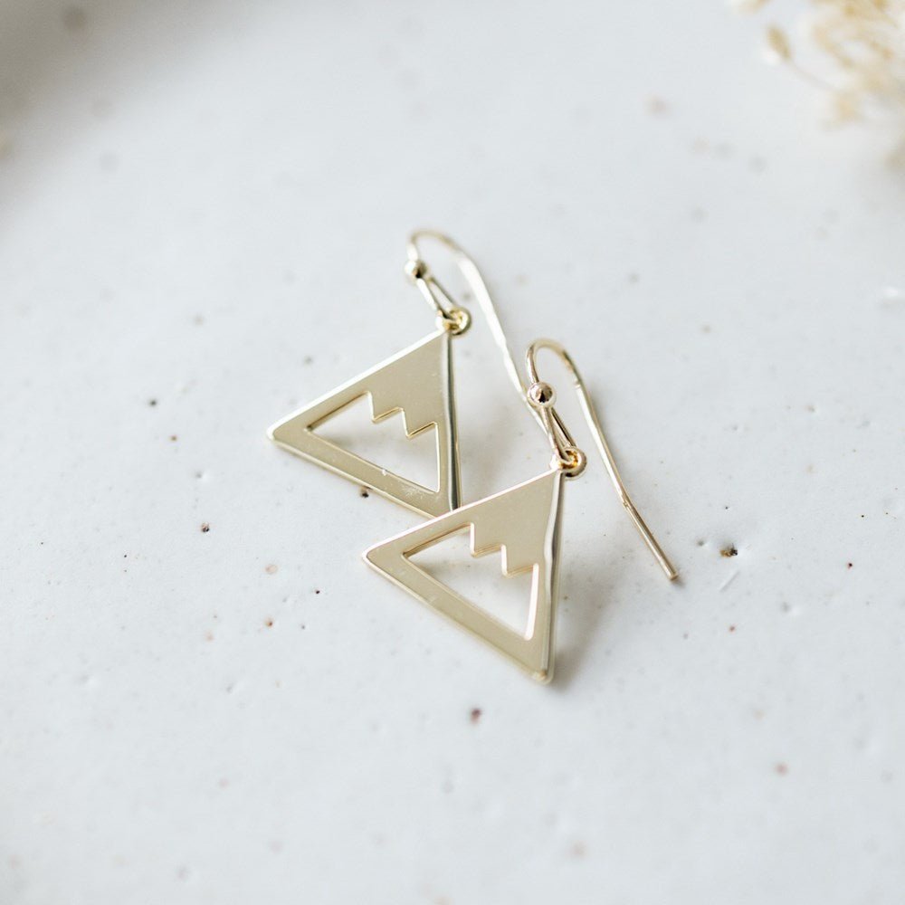 Mountain Earrings - Juli's Wearable Art