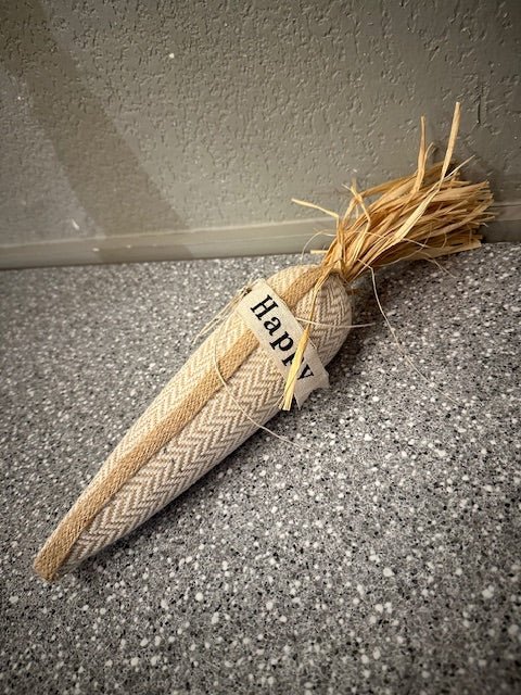 Mudpie Burlap Carrots - Juli's Wearable Art