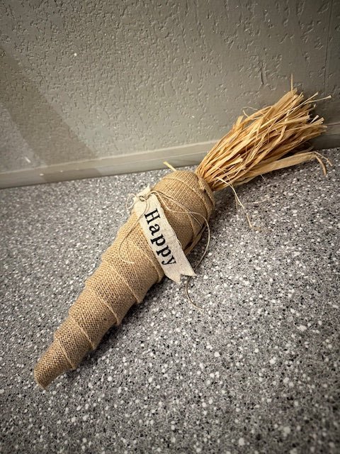 Mudpie Burlap Carrots - Juli's Wearable Art