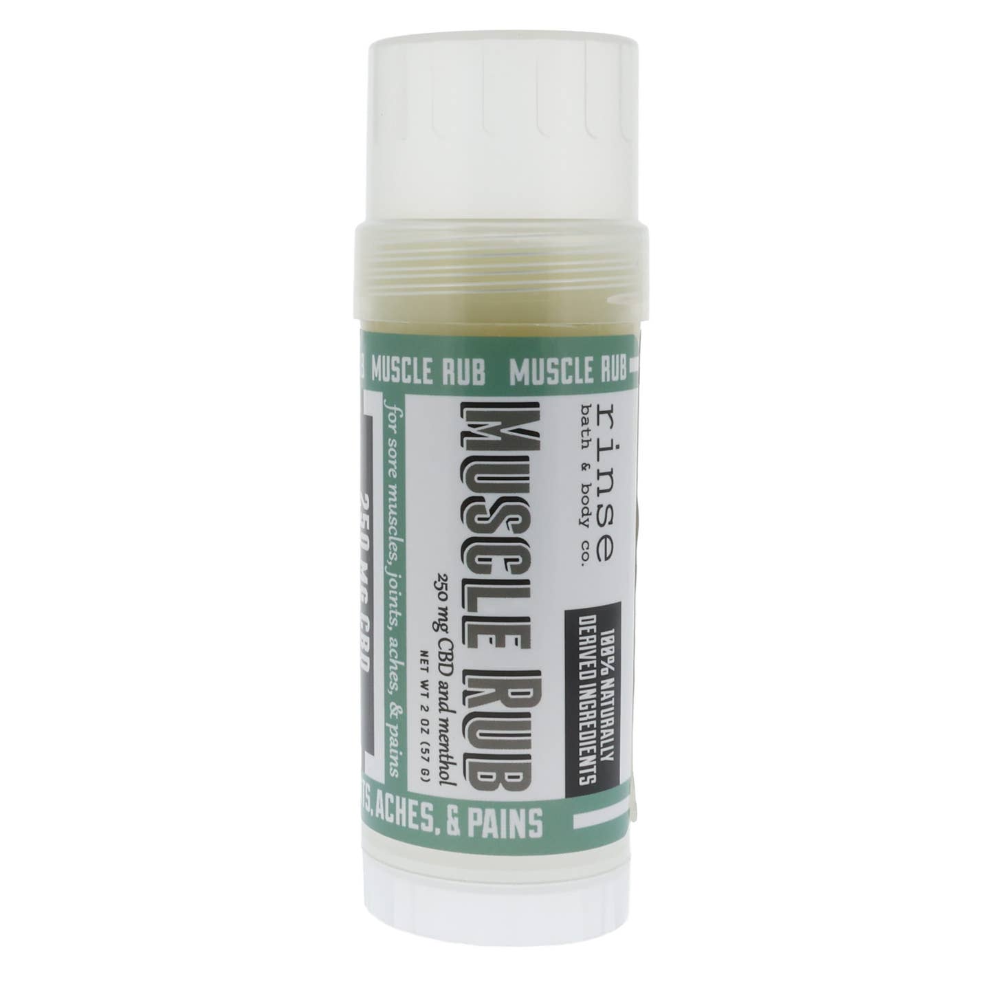 Muscle Rub Stick | CBD Balm with Menthol - Juli's Wearable Art
