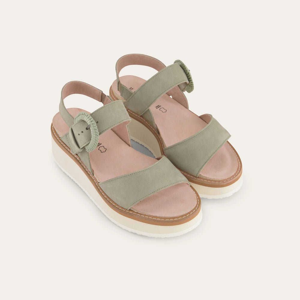 NAOT Crepe Sage Nubuck w/ Off White Sole - Juli's Wearable Art