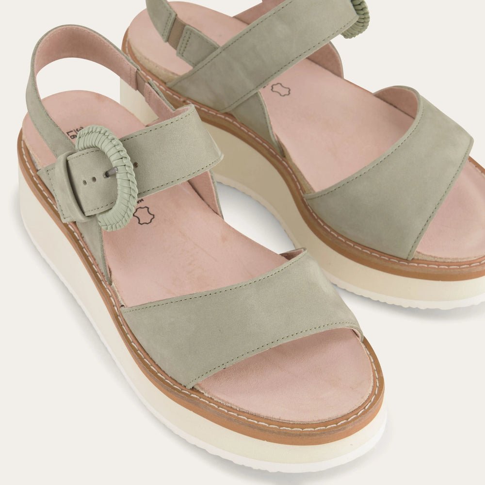 NAOT Crepe Sage Nubuck w/ Off White Sole - Juli's Wearable Art