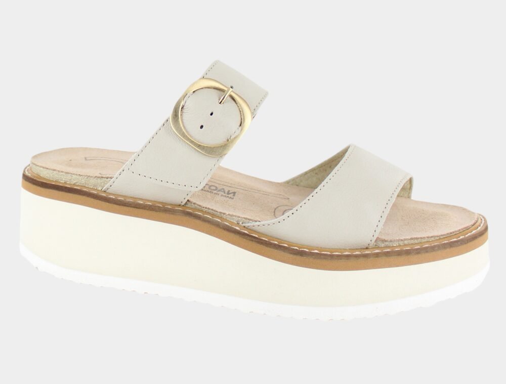 NAOT Halvah Ivory Soft Leather - Juli's Wearable Art