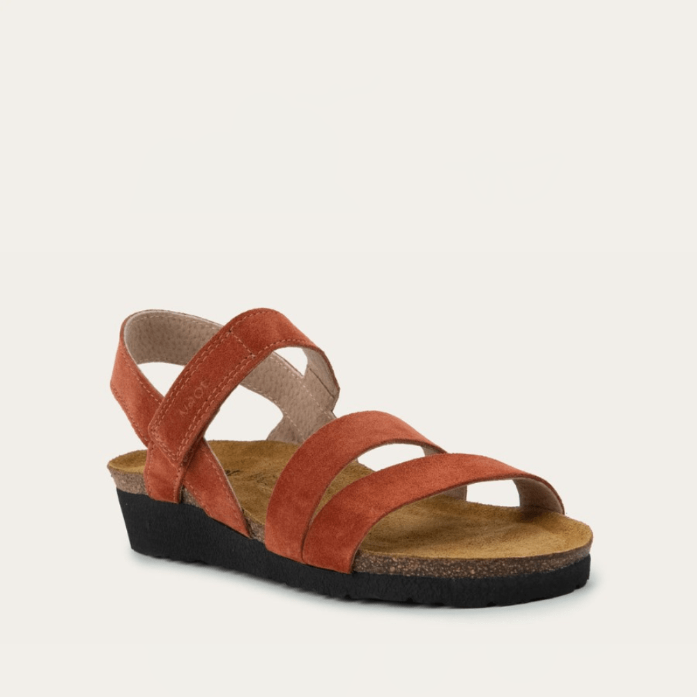 NAOT Kayla Sandal - Spice Suede - Juli's Wearable Art