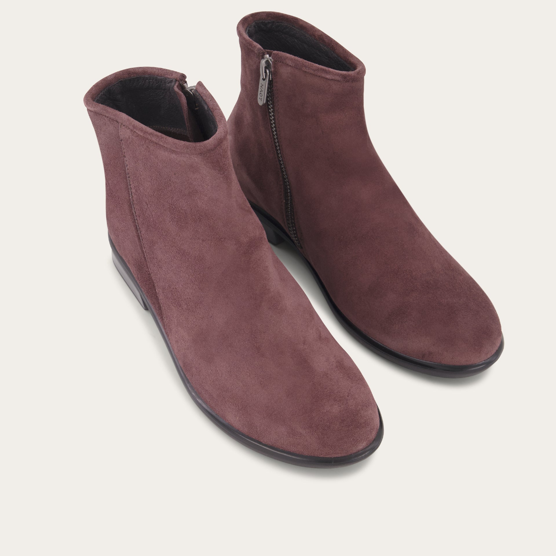 NAOT Norther - Cordovan Suede - Juli's Wearable Art