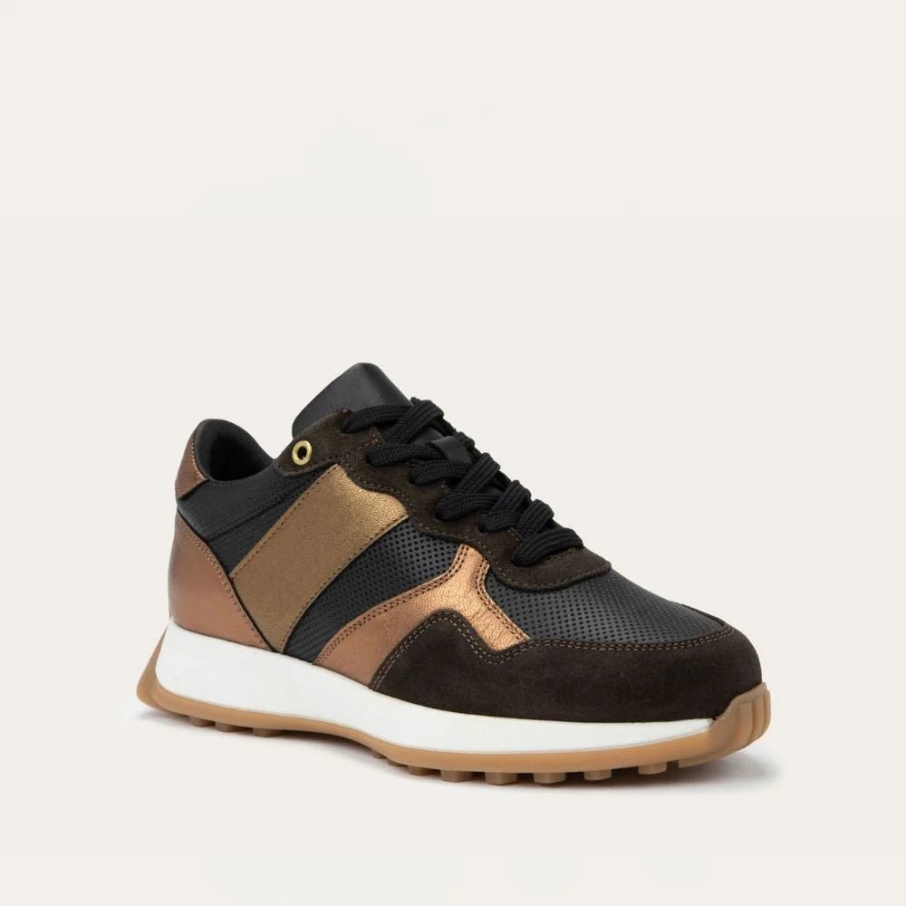 NAOT Sunset - Black/Copper Combo with Black Laces - Juli's Wearable Art