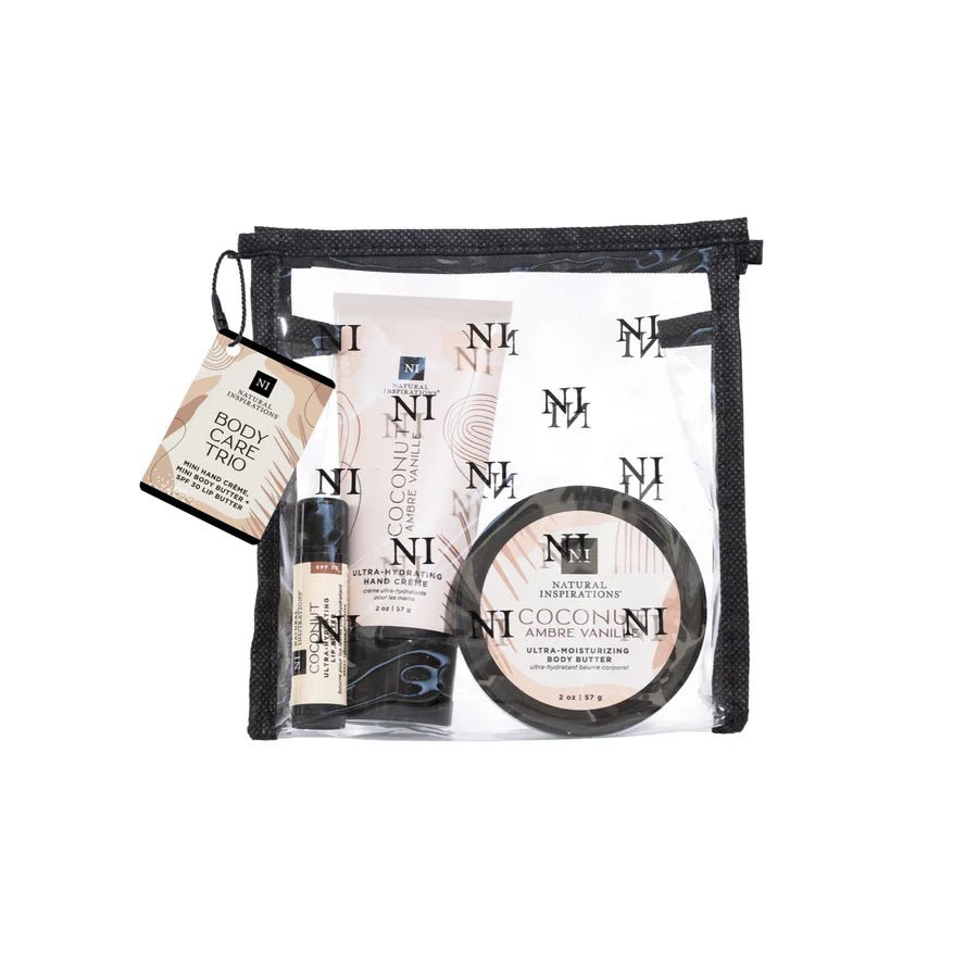 Natural Inspirations Coconut Ambre Vanilla Body Care Trio - Juli's Wearable Art