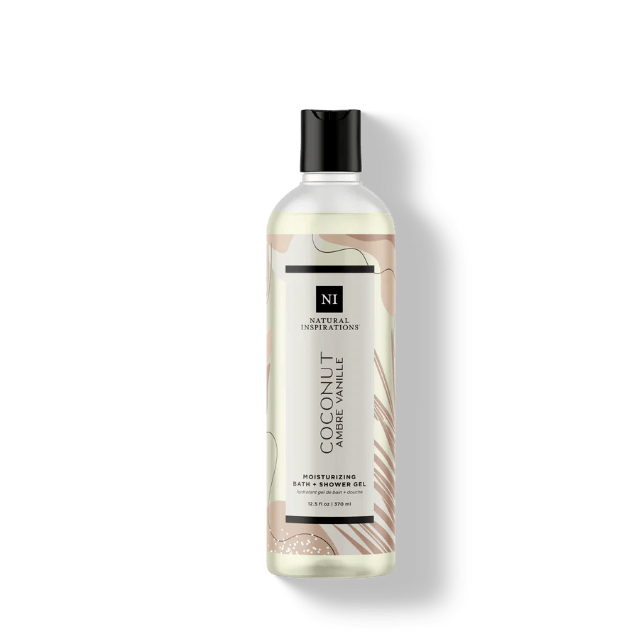 Natural Inspirations Coconut Ambre Vanille Bath + Shower Gel - Juli's Wearable Art
