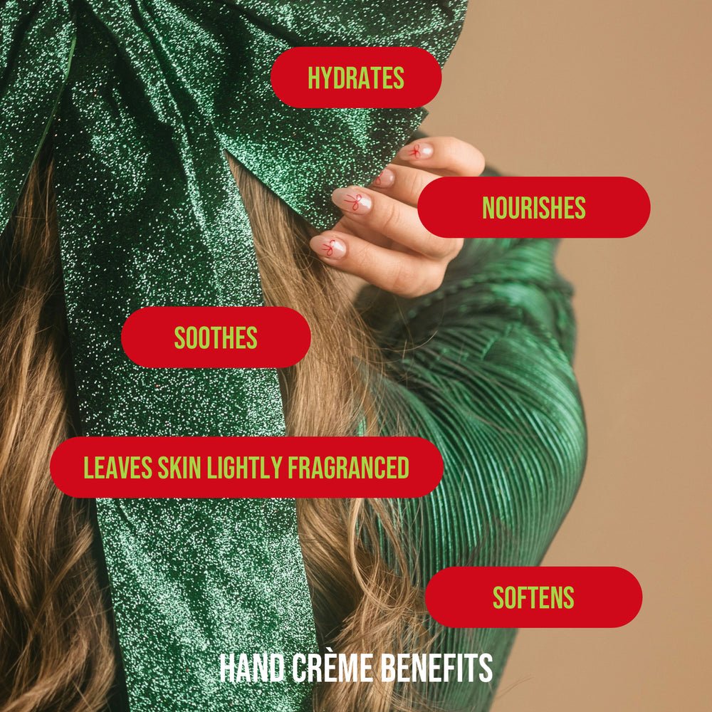 Natural Inspirations Ho Ho Glow – Eucalyptus Mint Mini Hand Crème - Juli's Wearable Art