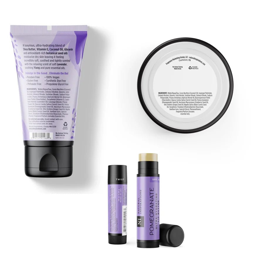 Natural Inspirations Lavender Ylang Body Care Trio - Juli's Wearable Art