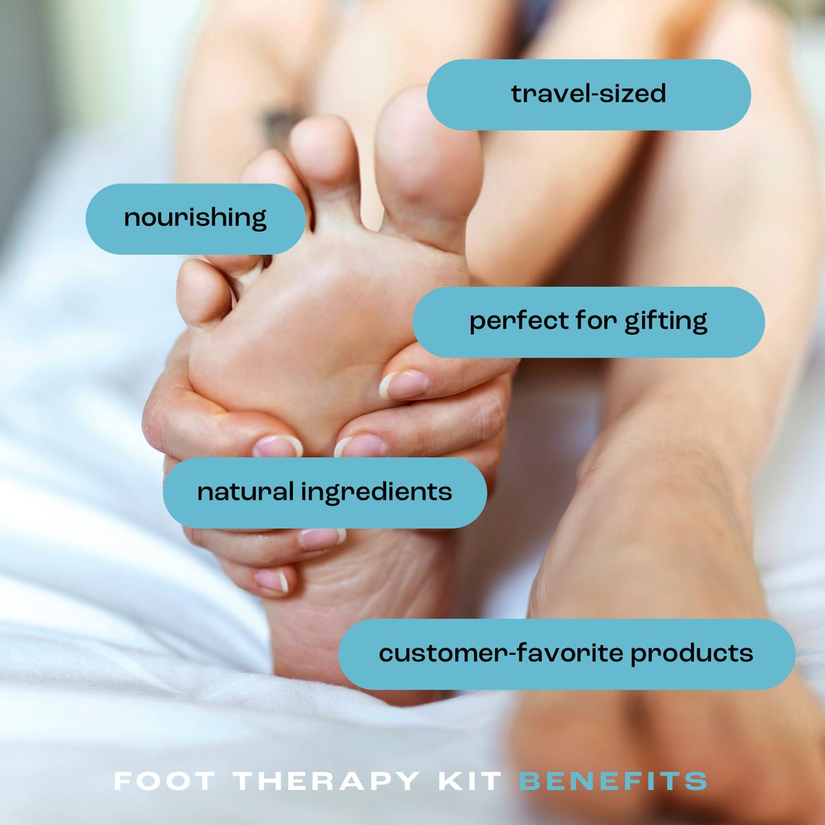 Natural Inspirations Sea Salt Citrus Foot Therapy Kit - Juli's Wearable Art