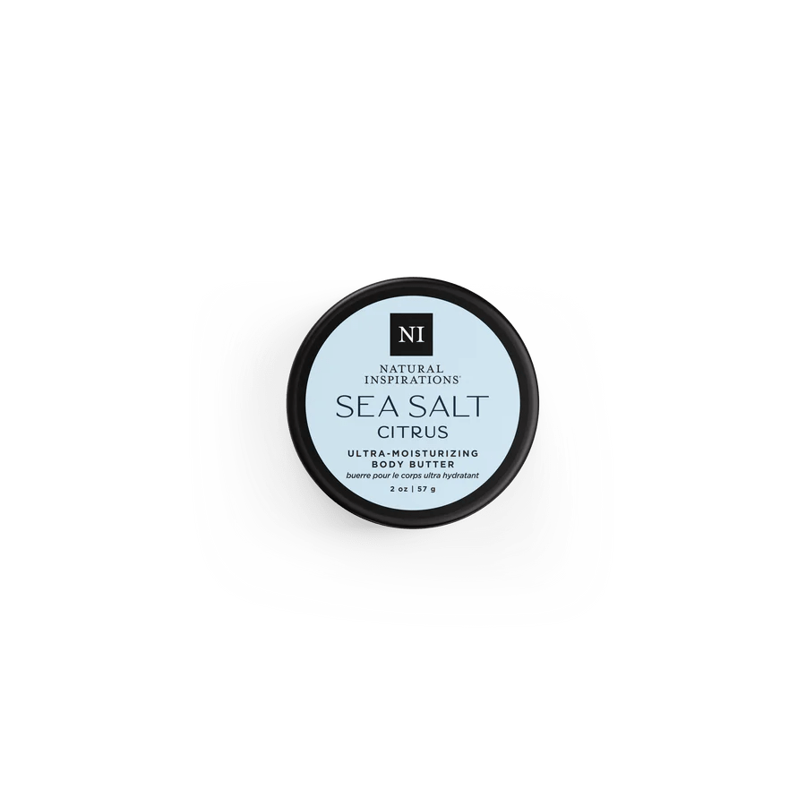 Natural Inspirations Sea Salt Citrus Ultra - Moisturizing Mini Body Butter - Juli's Wearable Art