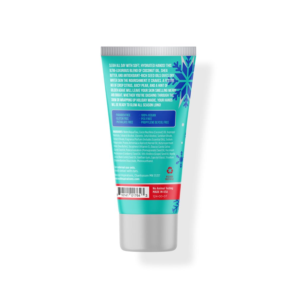 Natural Inspirations Sleigh All Day – Agave Pear Mini Hand Crème - Juli's Wearable Art