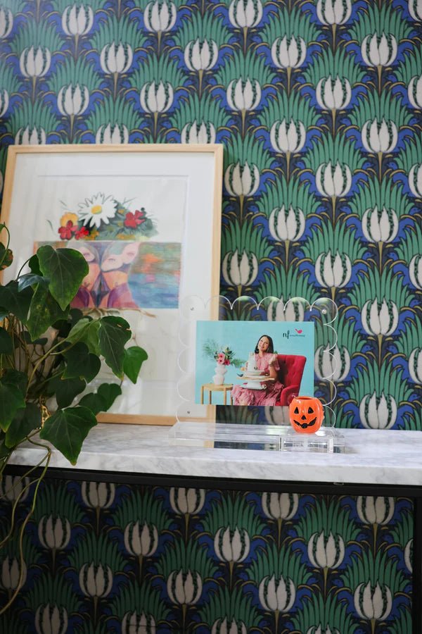 Nora Fleming Clearly a - nora - ble Scalloped Acrylic Frame - Juli's Wearable Art