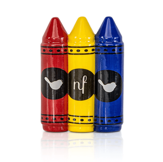 Nora Fleming St Jude "Color Me Happy" Crayon Mini - Juli's Wearable Art