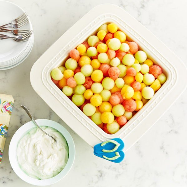 Nora Fleming "Sunnin' & Funnin" Flip Flop Mini - Juli's Wearable Art