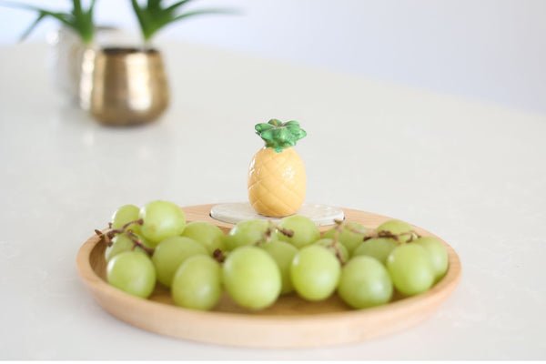 Nora Fleming "Welcome, Friends!" Pineapple Mini - Juli's Wearable Art