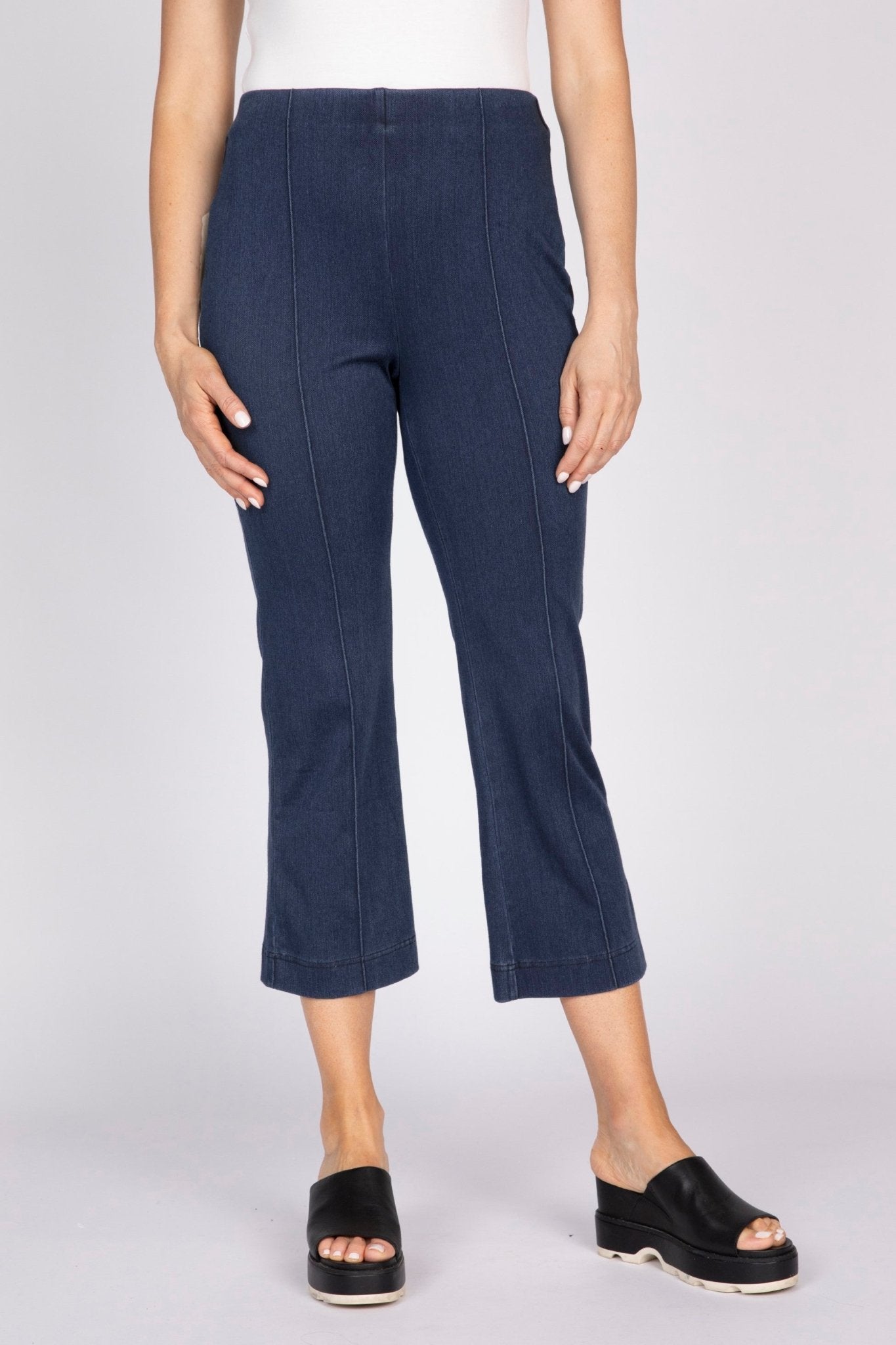 Olivia by Habitat Dreamweaver Capri Jean | Indigo Wash - Juli's Wearable Art