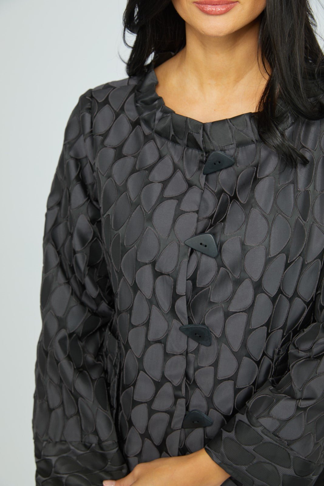 Olivia by Habitat Night Out Jacquard Socialite Jacket - Juli's Wearable Art