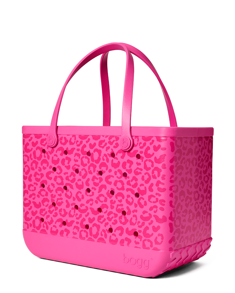 Original Bogg Bag - PURR - FECTLY PINK LEOPARD - Juli's Wearable Art